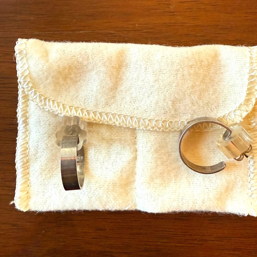 Vintage James Avery Hoop Earrings